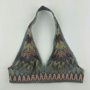 Free People Intimates & Sleepwear - Free People chevron GALLOON HALTER BRA bralette Free People Intimates & Sleepwear - Free People chevron GALLOON HALTER BRA bralette